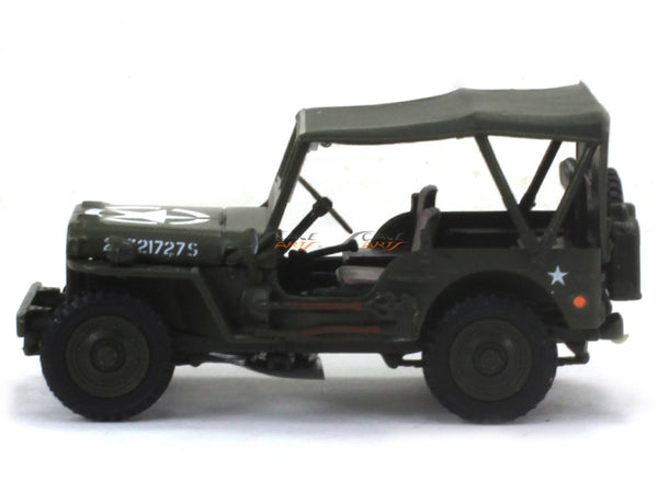 Willys MB Jeep 1/4 Ton 143 Cararama diecast Scale Model