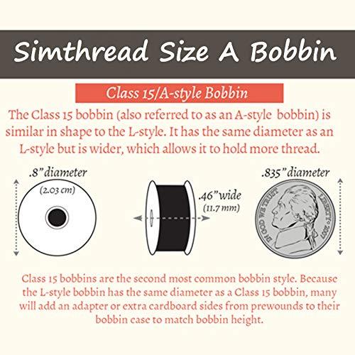 Simthread 12 Prewound Bobbin Thread