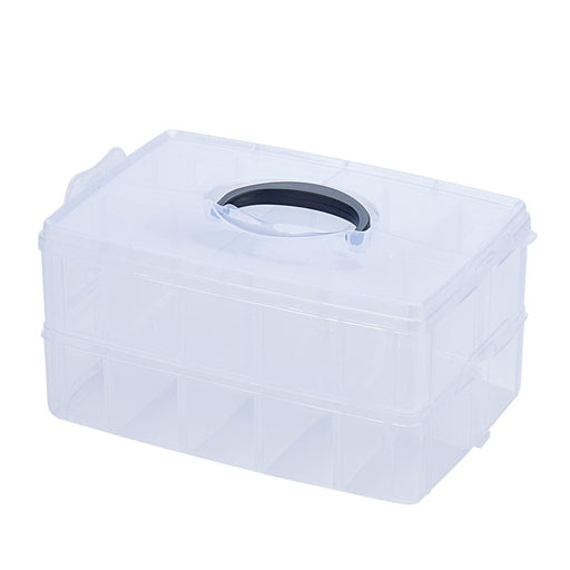 3 Layers Empty Plastic Box for Thread Storage - High — Simthread - High  Quality Machine Embroidery Thread Supplier