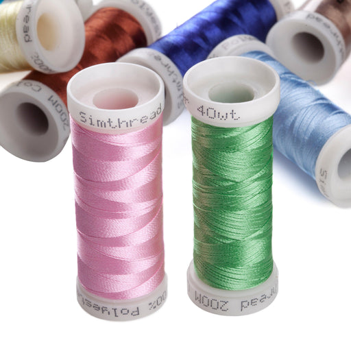 Simthread Embroidey Thread Physical Color Card Combo ( 294 Colors )