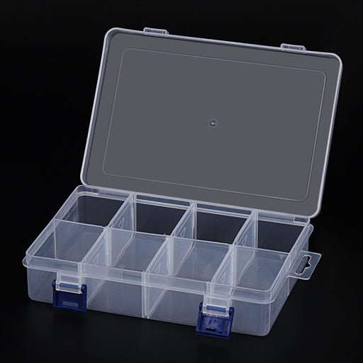 New brothread 1 Layer Stackable Clear Storage Box/Organizer for Holdin