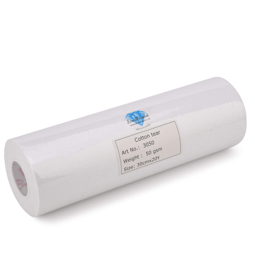 Simthread Fusible No Show Mesh Cut Away Stabilizer Backing Interlining for Embroidery and Sewing - Weight 1.9 Ounces 12 x 10 Yards/Roll Fusible 12x