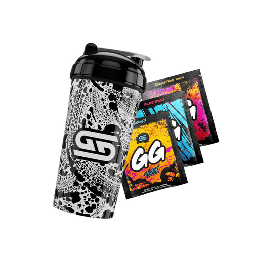 Gamer Supps - 24oz All Over Print Shaker - Radioactive