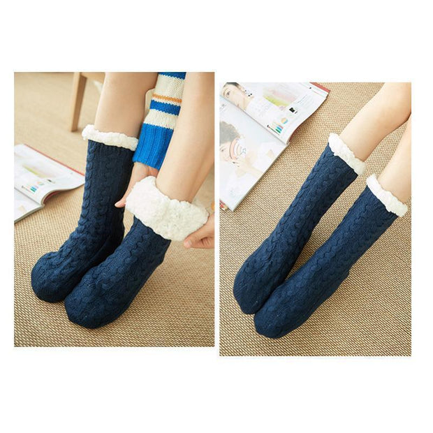 Glückbox™ Ultra-Plüsch Weiche Rutschfeste Socken, 1 Paar