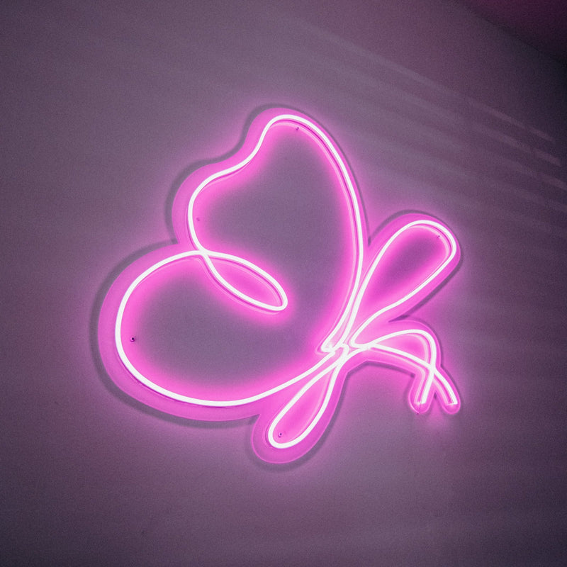 'Abstract Butterfly' Neon Sign – Neon Beach