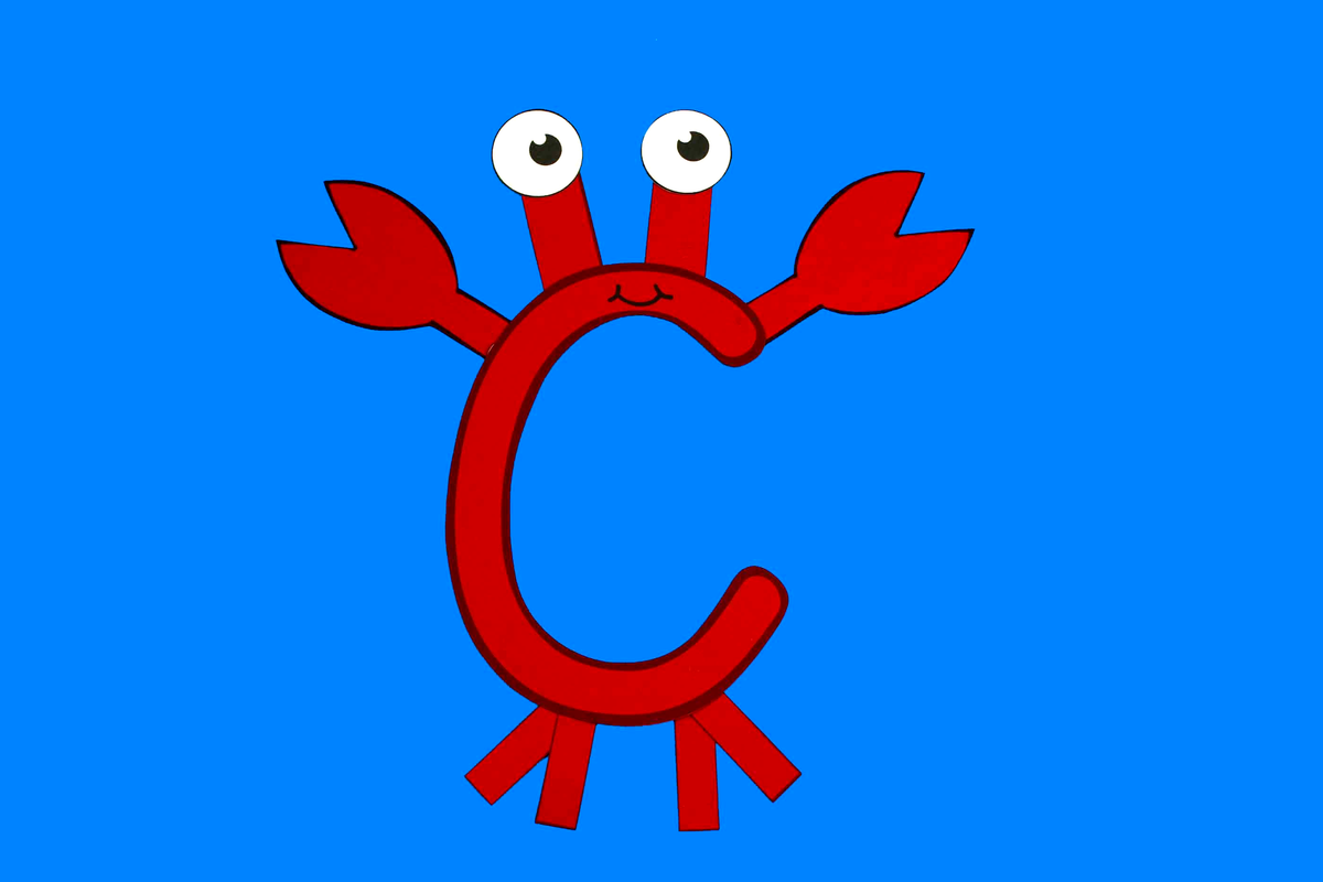 Letter C Activities: Uppercase Letter Craft and Alphabet Worksheet – A