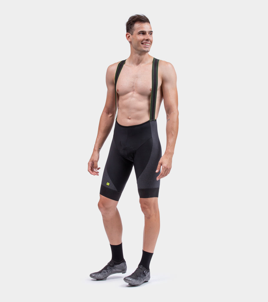 Sella Plus Mens Bib Shorts - White – Ale Cycling Australia