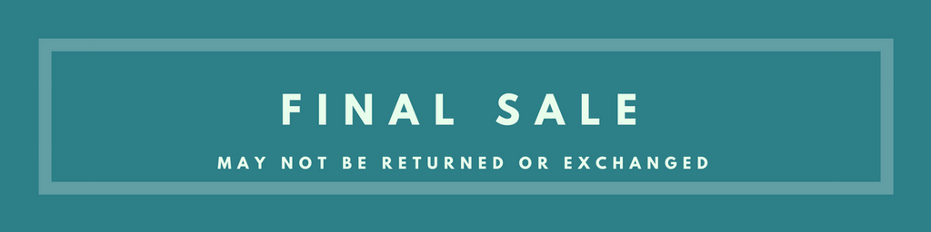 Final Sale