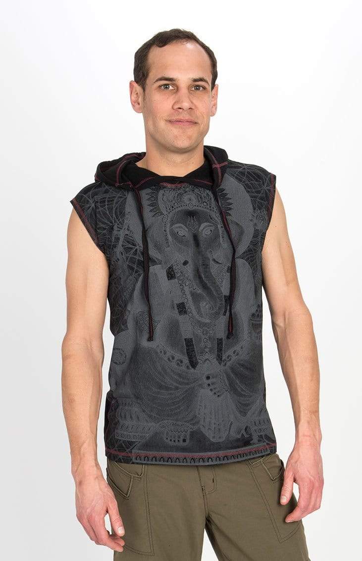 Sleeveless Hoodie, Light Action Sleeveless Hoodie