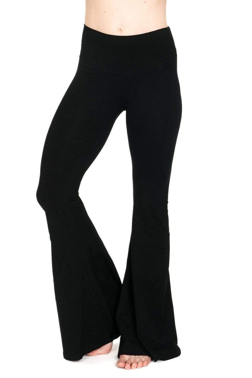 bell bottom high waisted pants