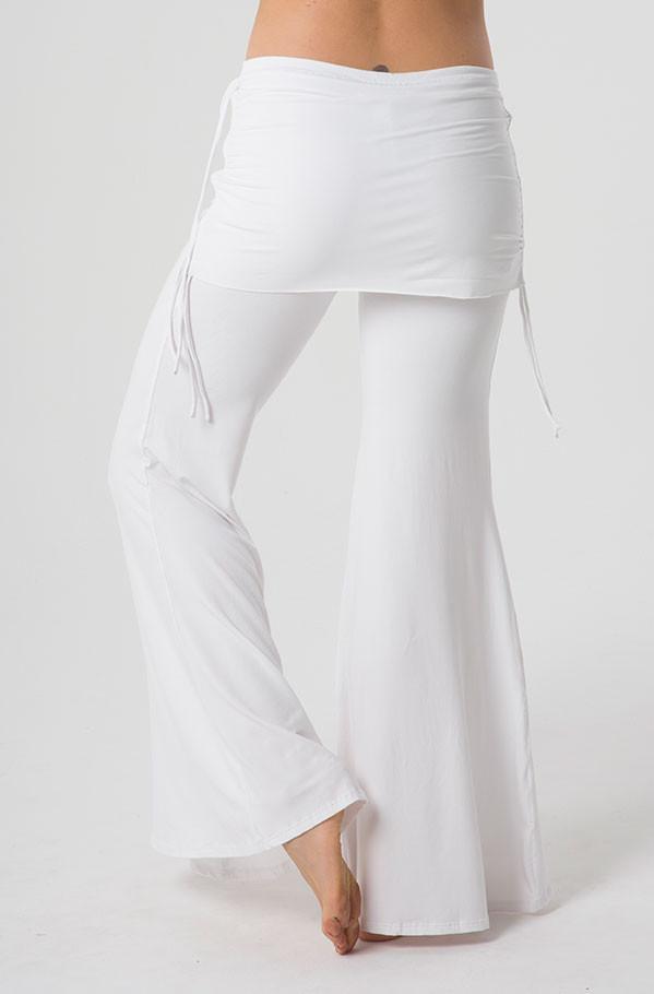 Wide Leg Pant with Mini Skirt - The OM Collection