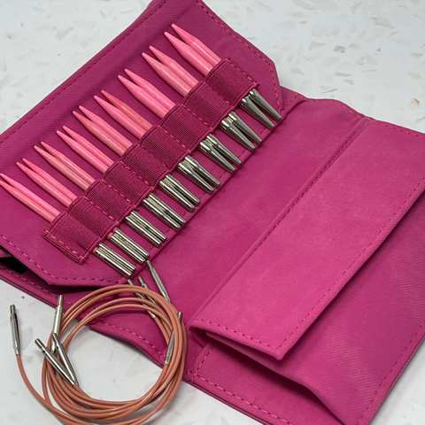 Lykke Blush Knitting Needle Set | Yarn Worx