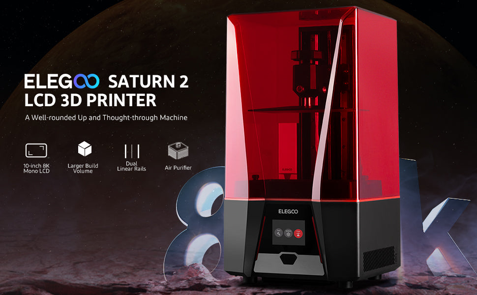 ELEGOO Saturn 2 MSLA 3D Printer