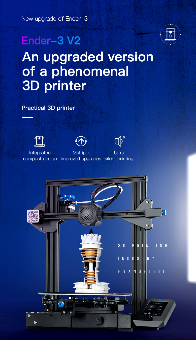 Ender-3 V2 Creality 3D Printer