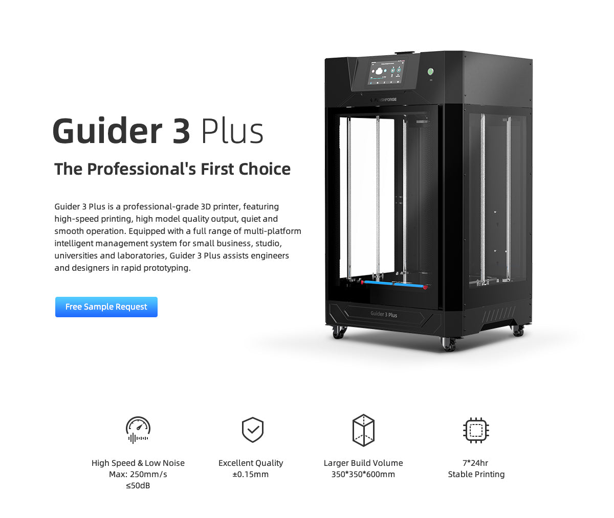 Flashforge Guider 3 Plus