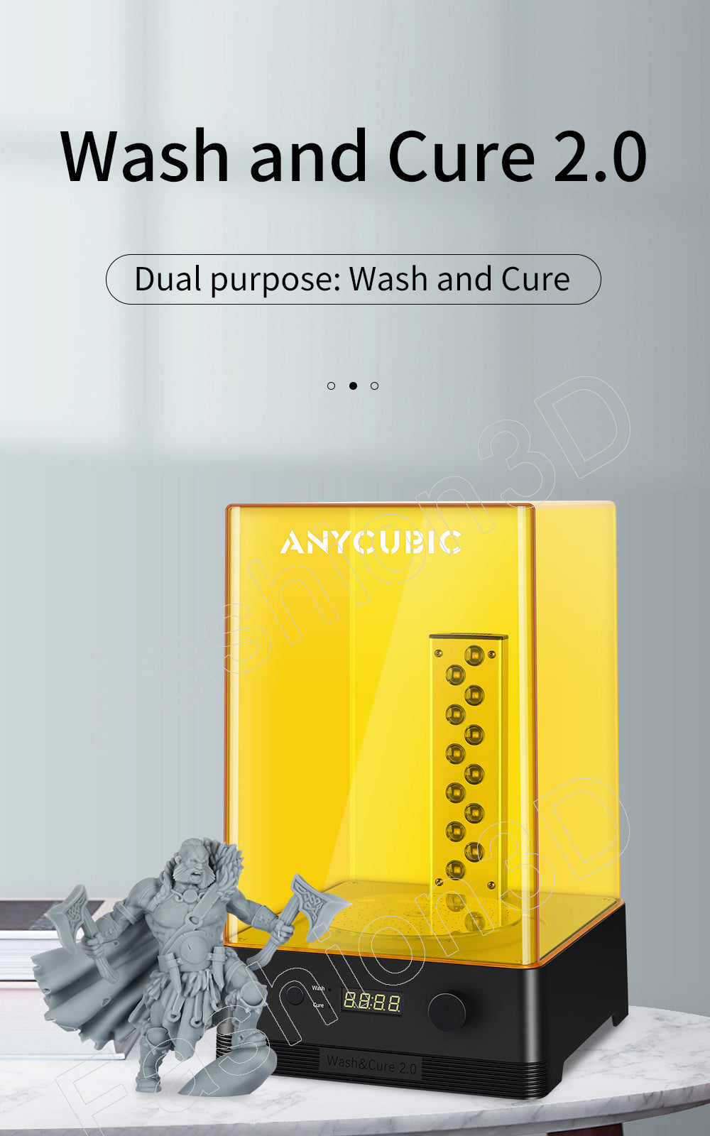 wash & Cure machine 2.0