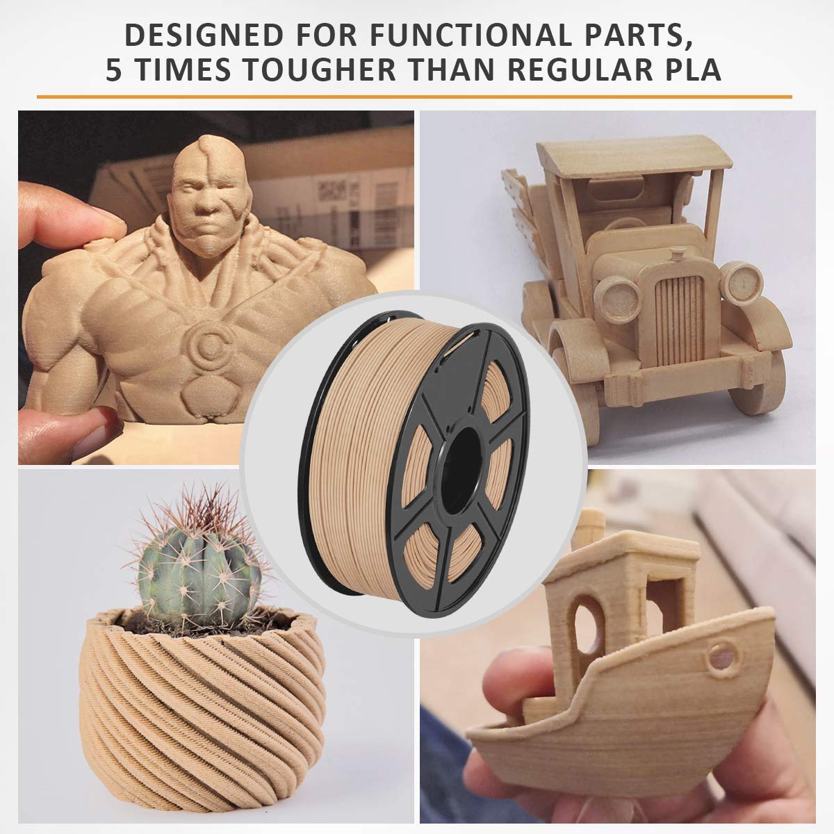 Wood filament