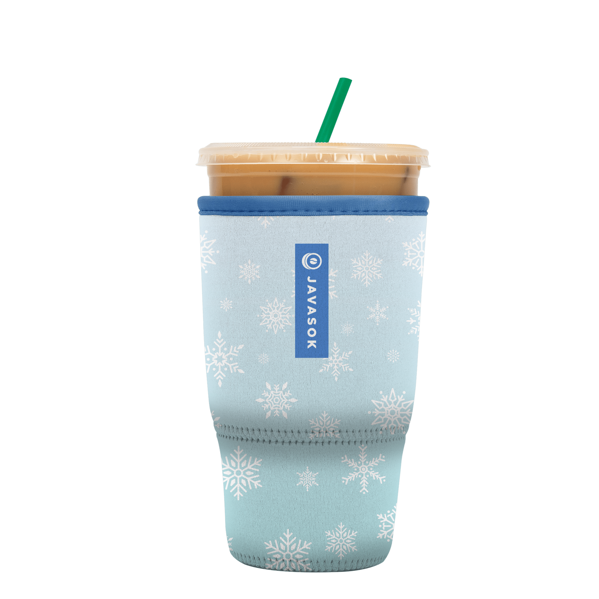 BAXENDALE AND CO Reusable Neoprene Insulator Sleeves Iced Coffee