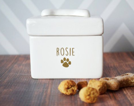 dog treat jar