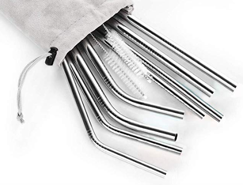 metal reusable straw