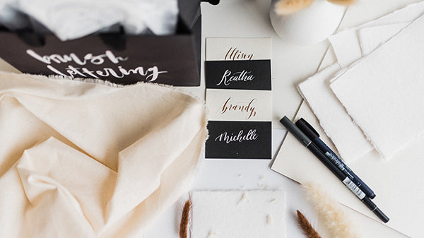 Amanda Reid Calligraphy Cards