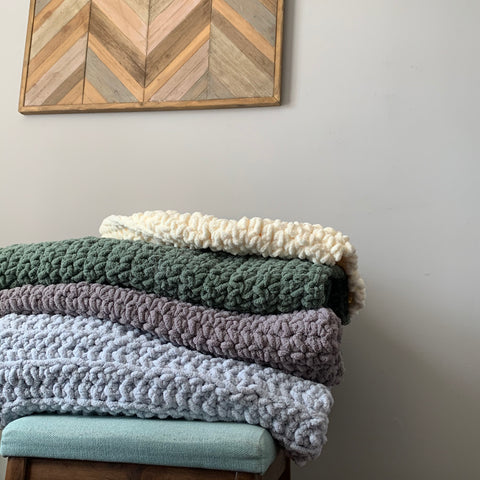 New Origin Shop Crochet Blankets