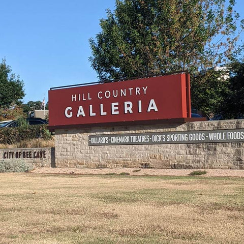 Hill Country Galleria Front Sign