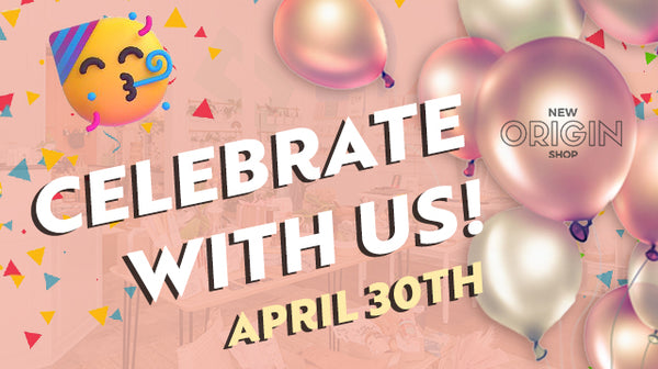 Celebrate with us on April 30th