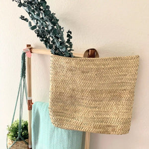 Wall Basket-Natural Handle - New Origin Shop LLC