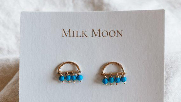 New Origin Shop Mother's Day Guide 2021 - Gemstone Earrings