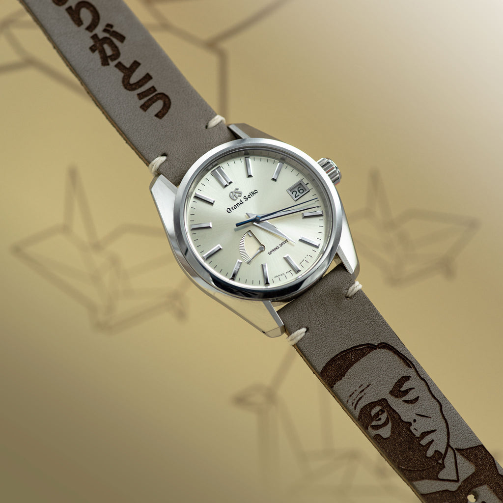 REM – Arigato Hattori – Laser engraved watch strap celebrating Seiko and  its founder – REM Straps
