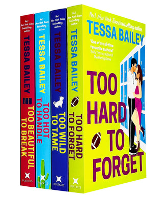 Romancing the Clarksons Series By Tessa Bailey 4 Books Collection Set - Fiction - Paperback - St Stephens Books