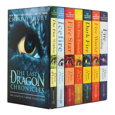 The Last Dragon Chronicles: The Complete 7 Book Collection Box Set by Chris d'Lacey - Ages 6-12 - Paperback - St Stephens Books