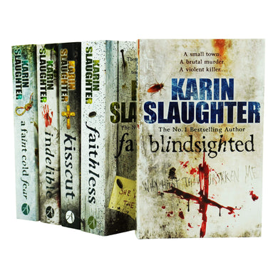 Grant County Series 5 Books Collection Set by Karin Slaughter - Adult - Paperback - St Stephens Books