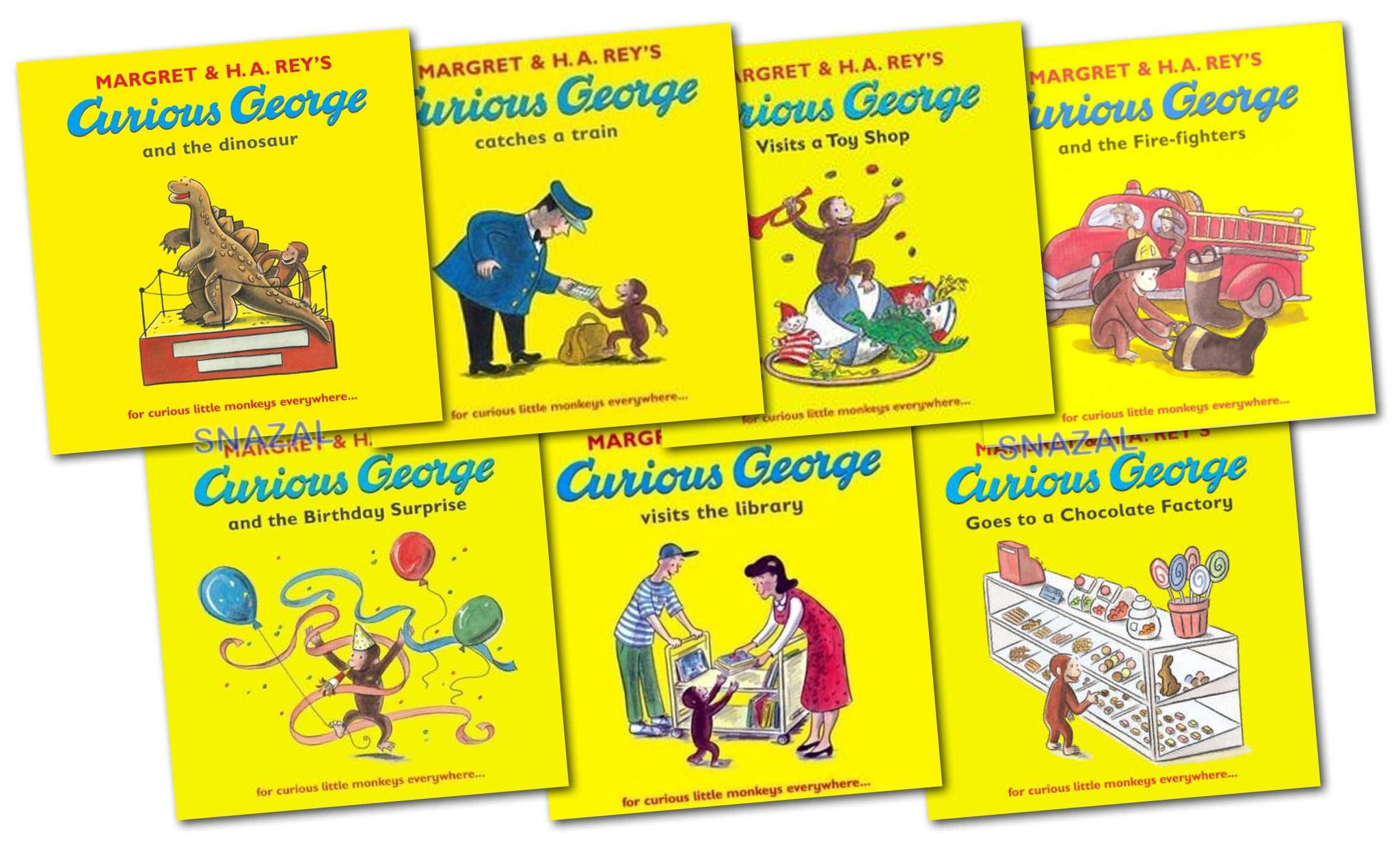 list of curious george books