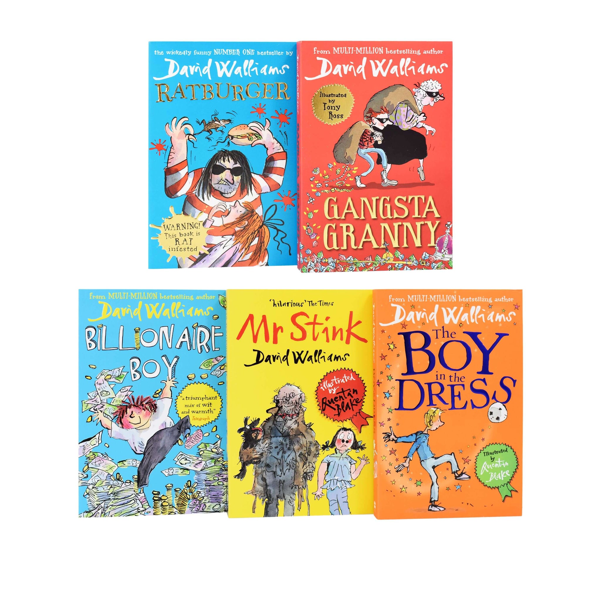 david walliams books 5 year old