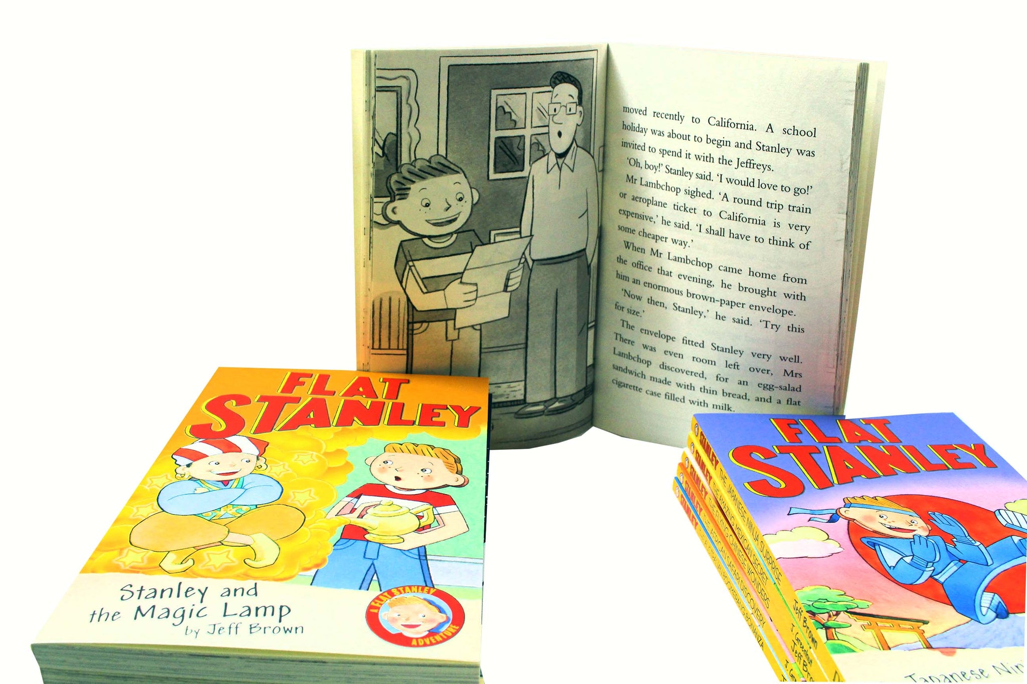 order of flat stanley books