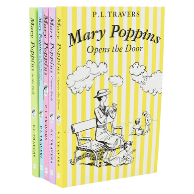 Age 9-14 - Mary Poppins 5 Books Collection Set By P. L. Travers - Ages 9-14 - Paperback