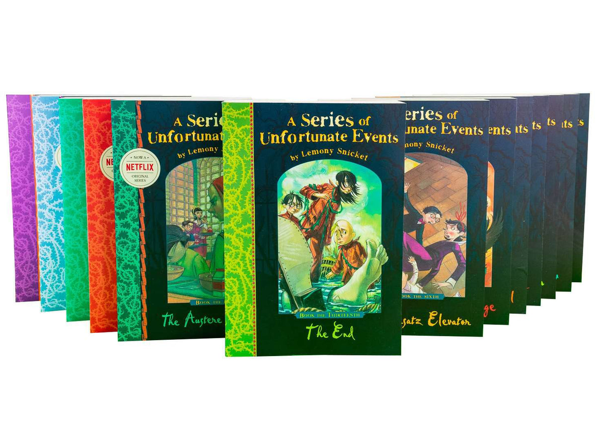 A Series of Unfortunate Events 13 Books Collection Set By Lemony
