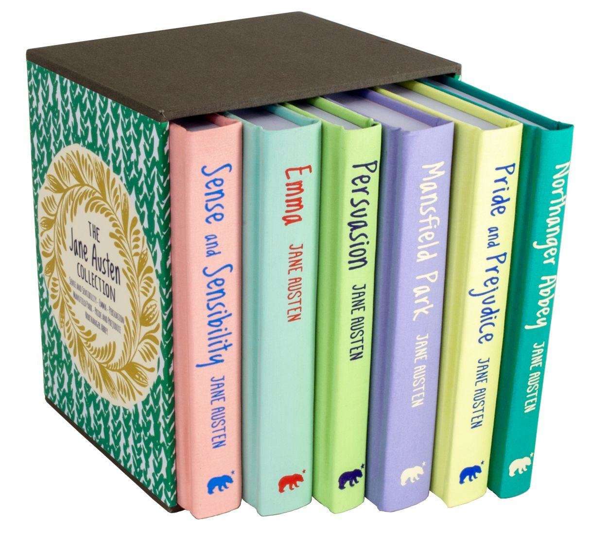 Jane Austen 6 Books Young Adult Collection Hardback Box Set St