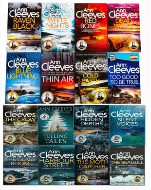 Ann Cleeves TV Vera Stanhope & Shetland Series 16 Books Young Adult Collection Paperback Set - St Stephens Books