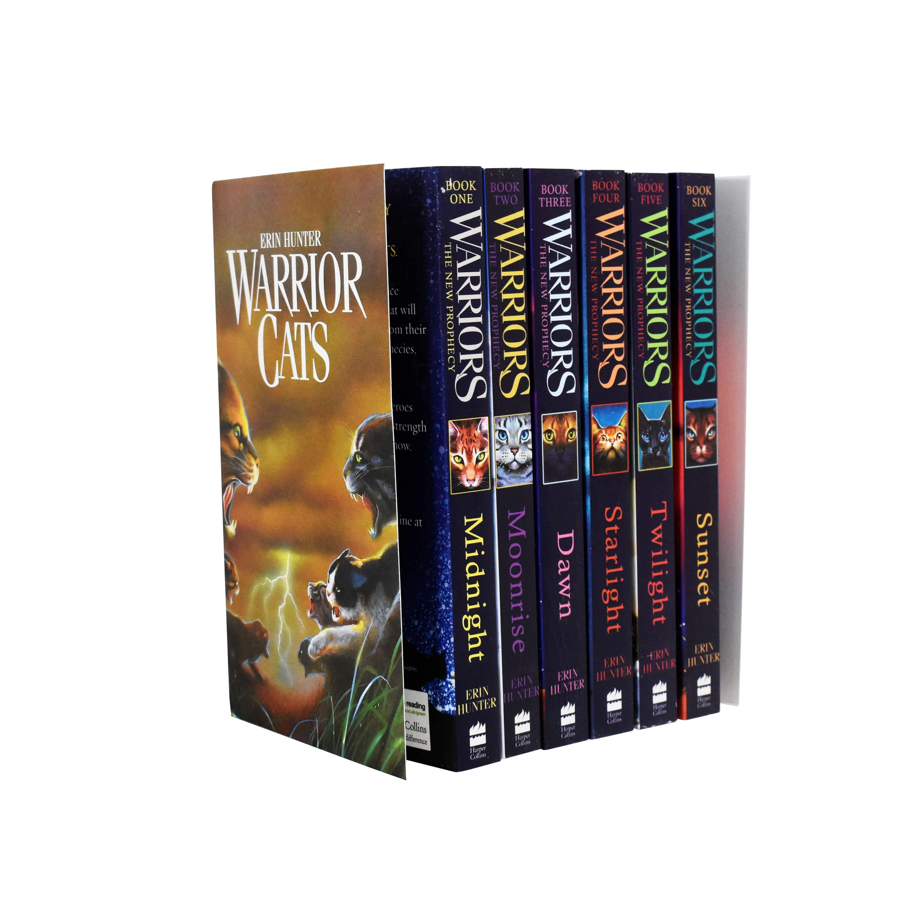 Warrior Cats Series 2 The New Prophecy 6 Books By Erin Hunter Ages 8 12 Paperback St Stephens Books