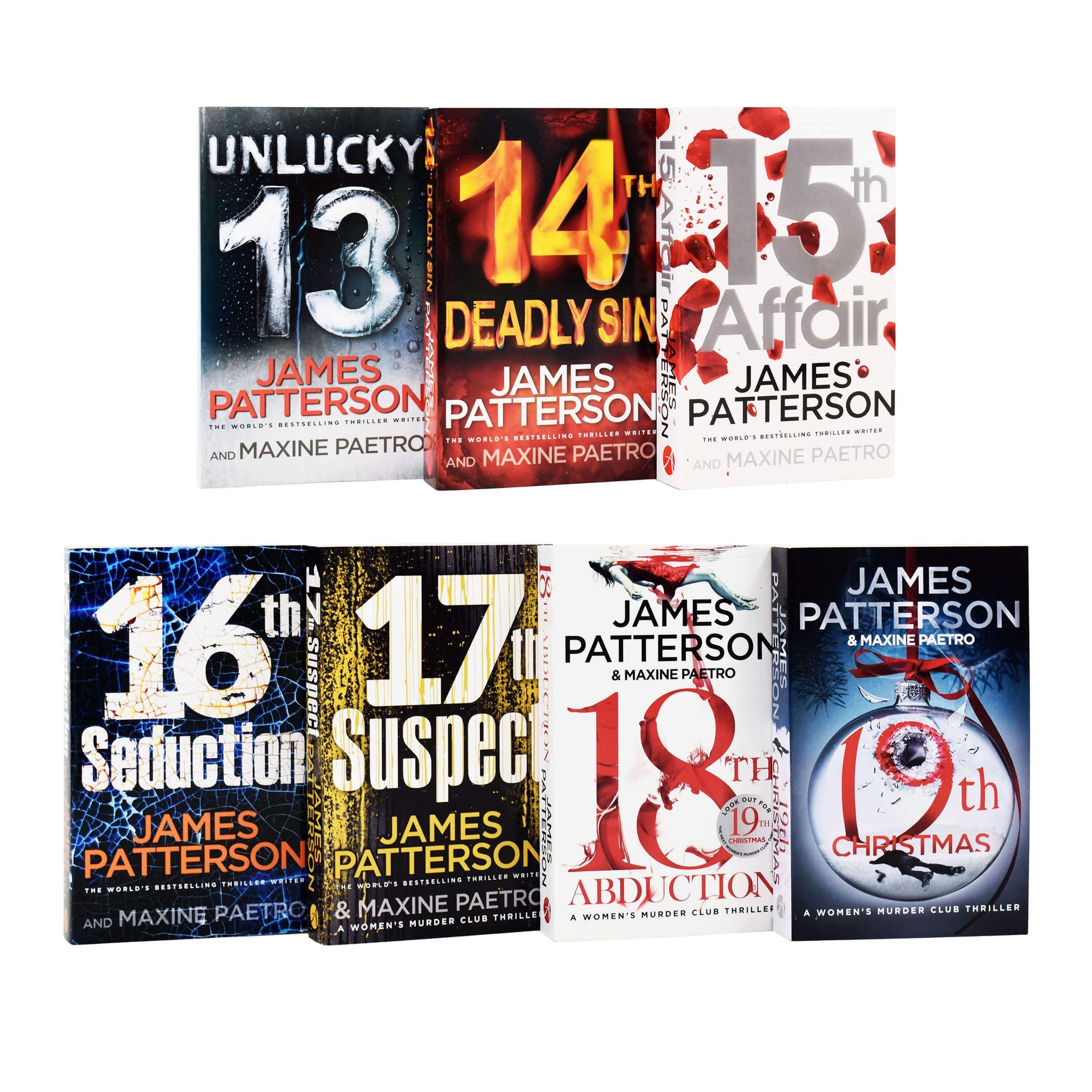Women Murder Club Series 13-19 Collection 6 Books By James Patterson -  Adult - Paperback | St Stephens Books