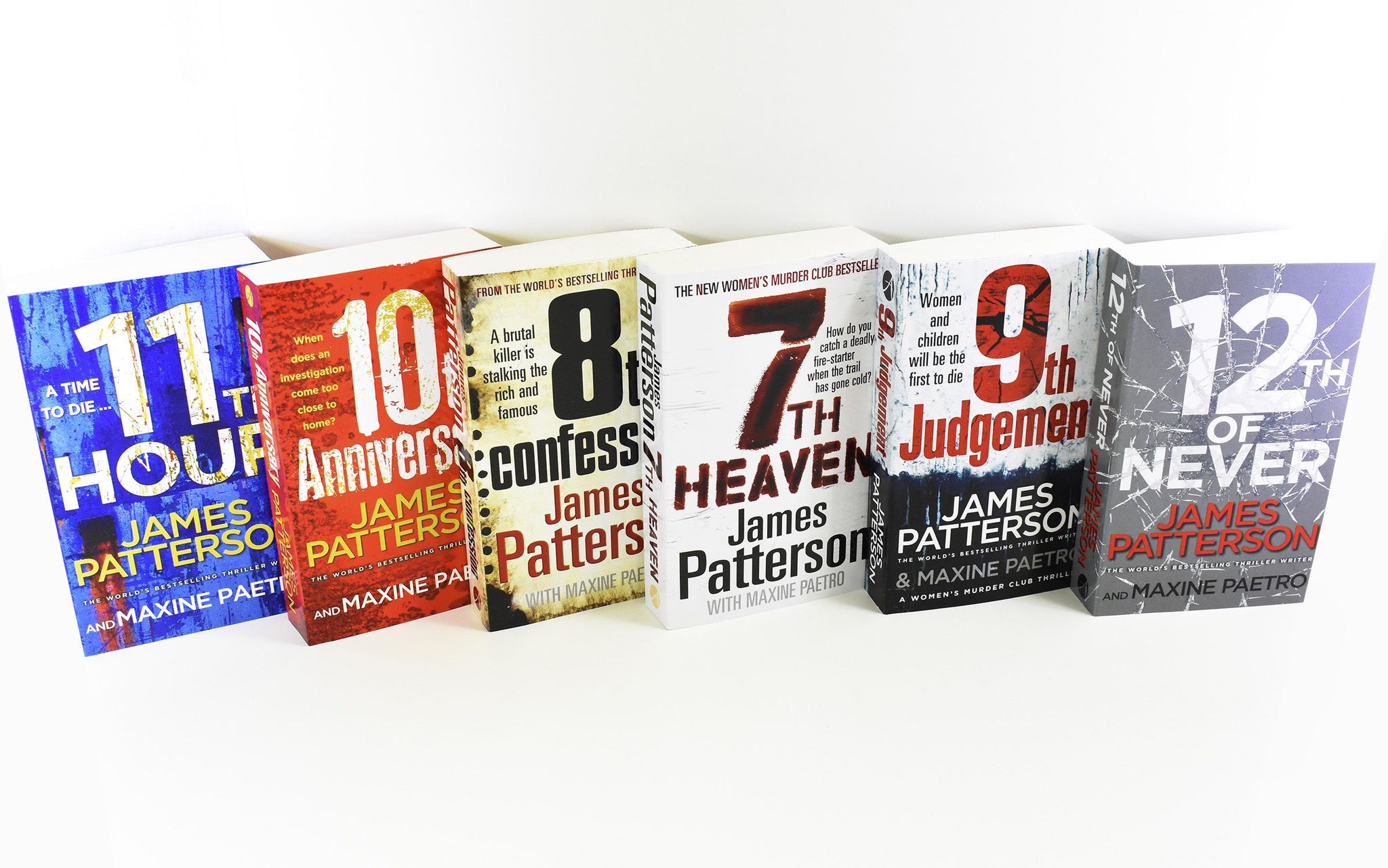 Women's Murder Club by James Patterson: Books 7-12 Collection Set - Fiction  - Paperback | St Stephens Books