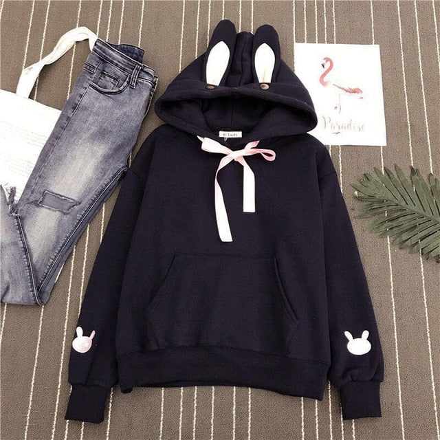 hoodie bunny ears