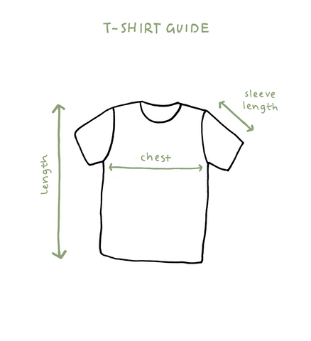 Mens T-Shirt Size Guide