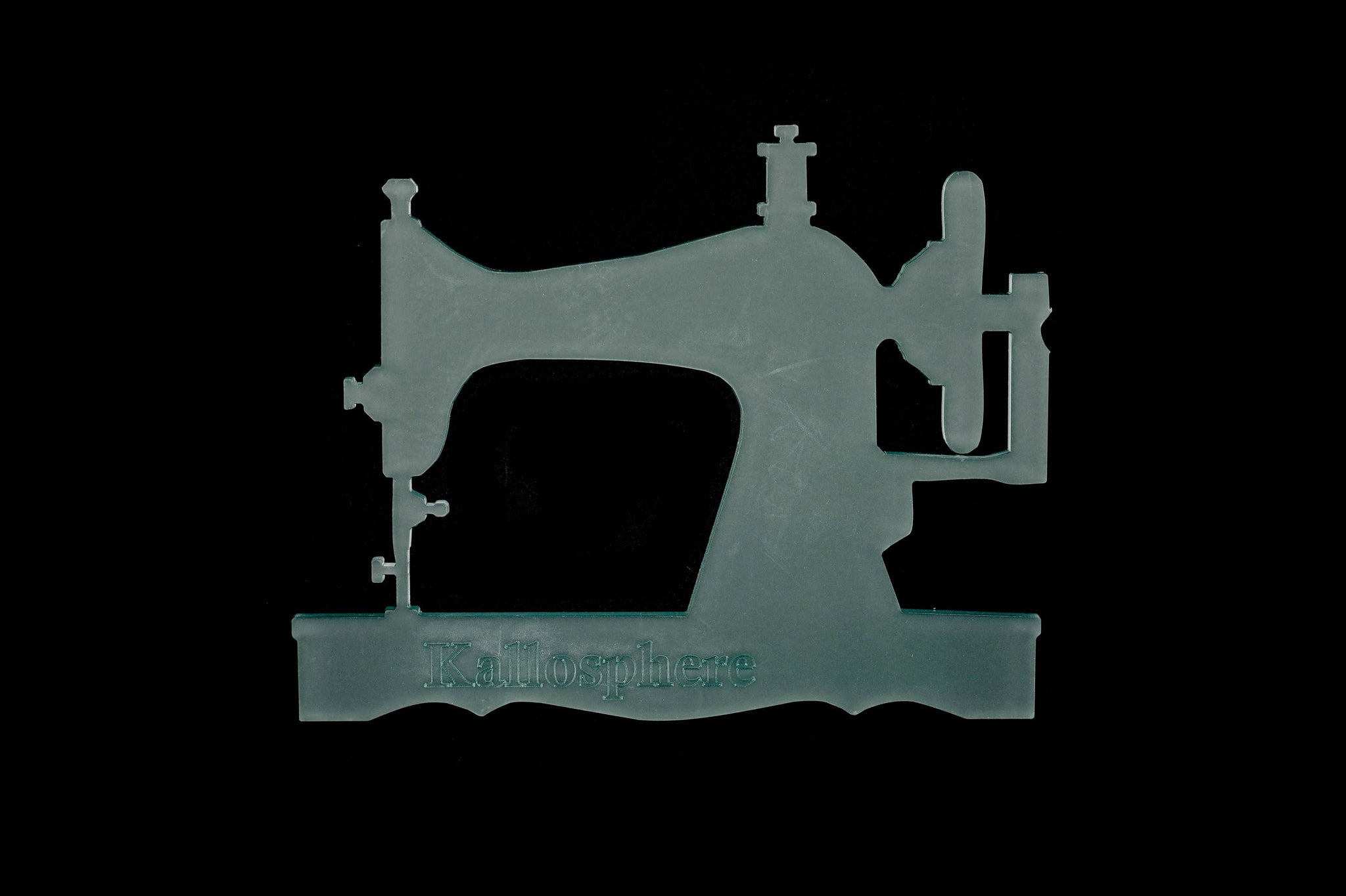 A Beautiful Sewing Machine Acrylic Craft Template Kallosphere