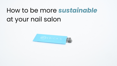 how to be more sustainable at nail salons