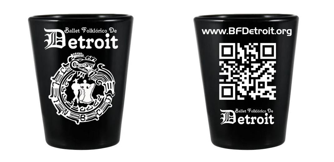 1.75 oz Custom BarConic® Black Shot Glass