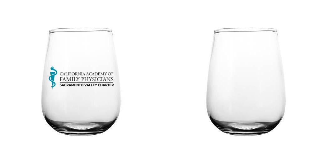 17 oz Printed BarConic® Stemless Wine Glass